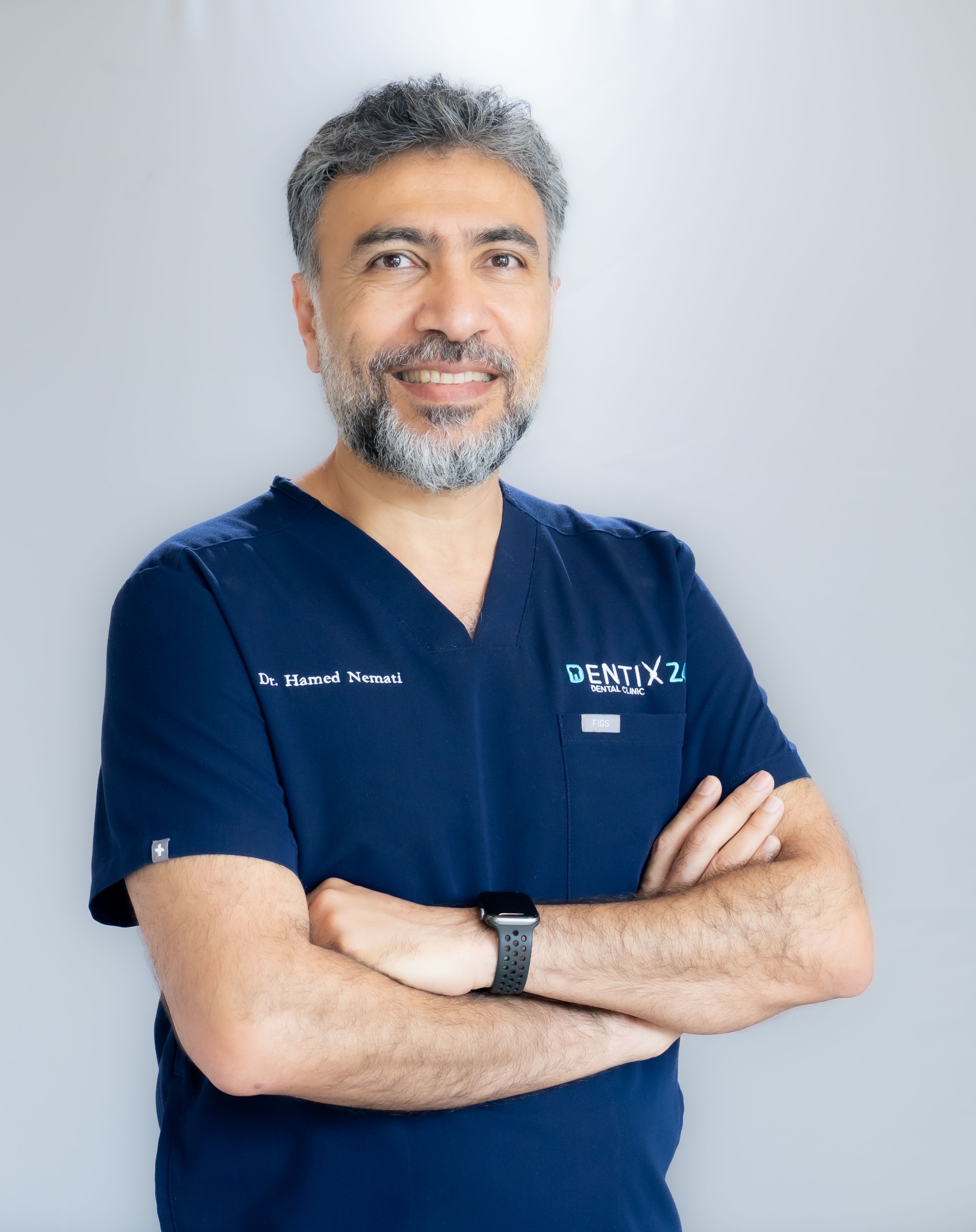 Dentix24 dentist standing in a clinic operatory