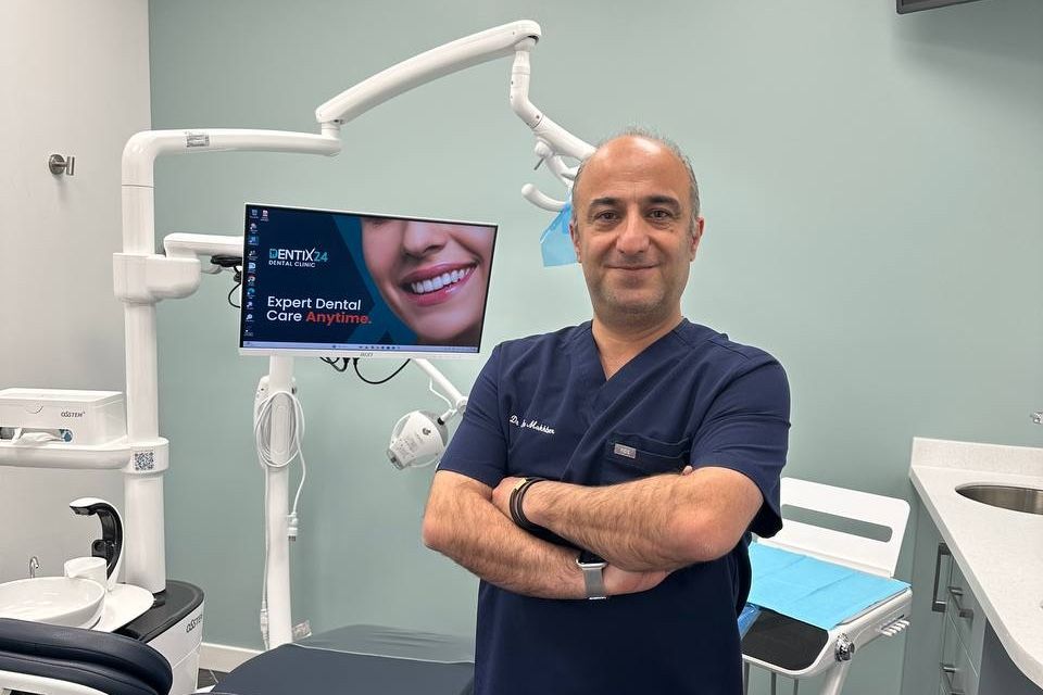 Portrait of Dr. Nima Mokhber